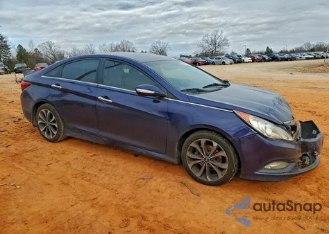 2014 Hyundai Sonata Se from USA, damaged, VIN 5NPEC4AC3EH818586